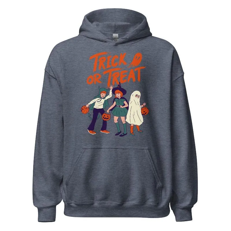 Trick Or Treat Vintage Halloween Hoodie