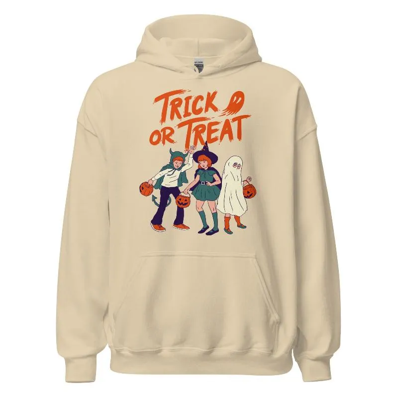Trick Or Treat Vintage Halloween Hoodie
