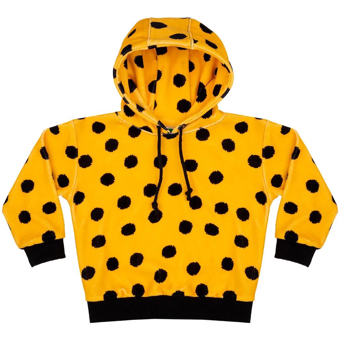 Velour Hoodie - Animal Spotting (3 - 5 years)