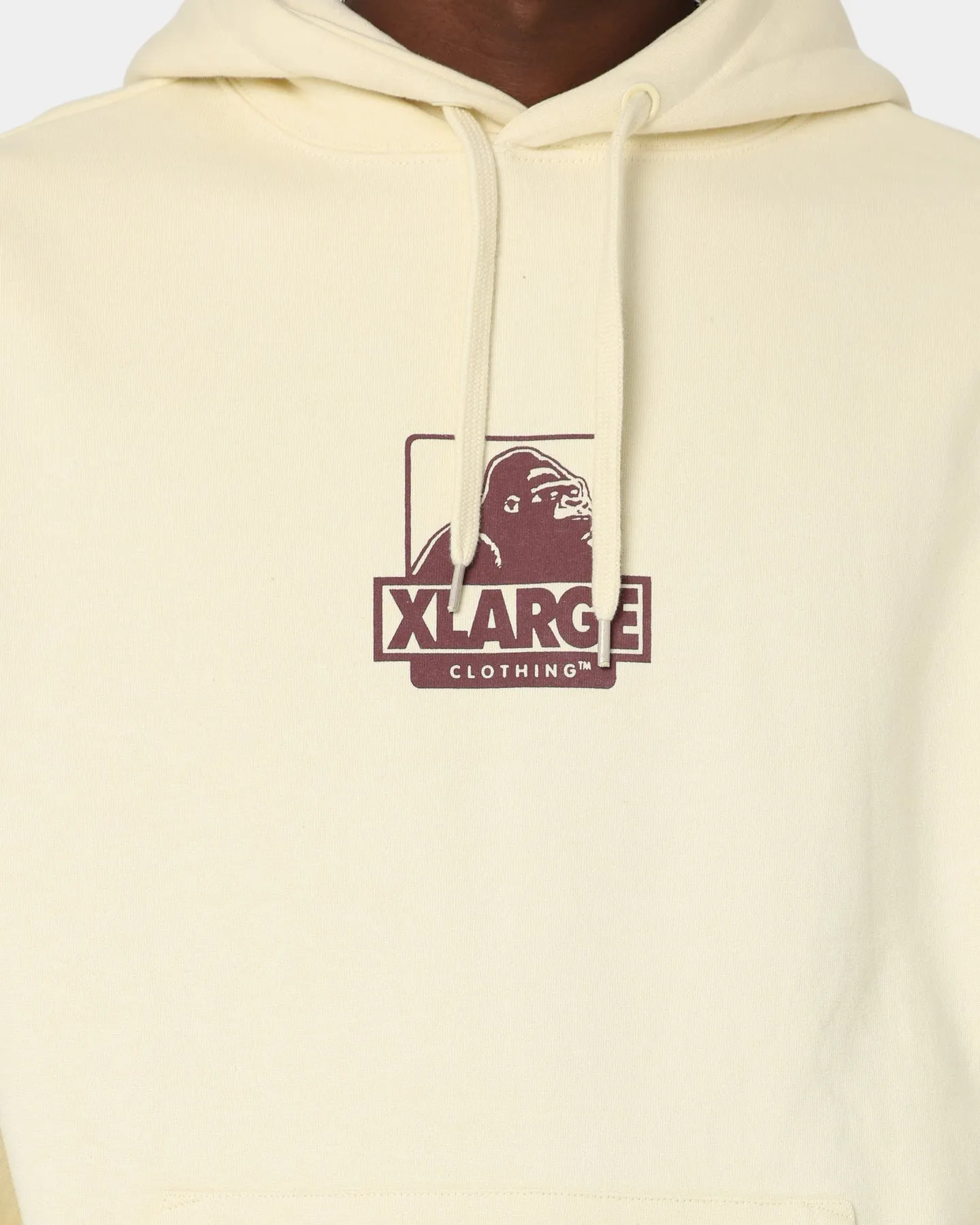 X-Large 91 Hoodie Cream/Rust
