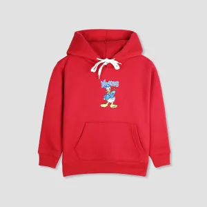 Yankees printed hoodie in fleece for kids
