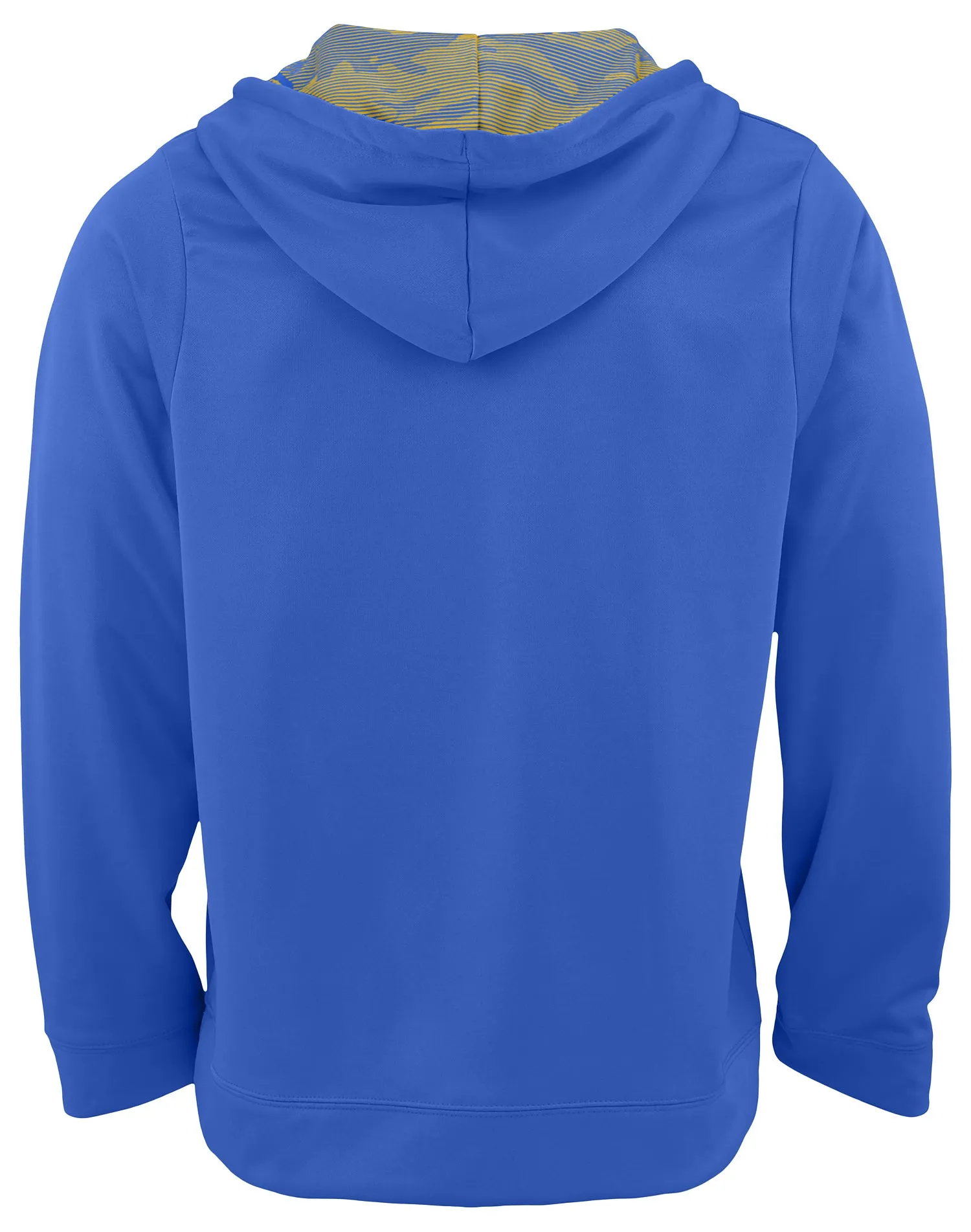 Zubaz NFL Men's 1/4 Zip Big Pocket Team Logo Hoodie Los Angeles Rams